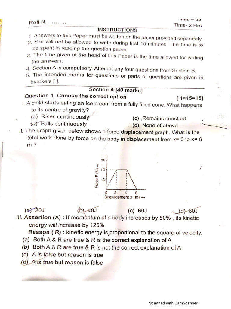 Class 10 Practice Paper | PDF