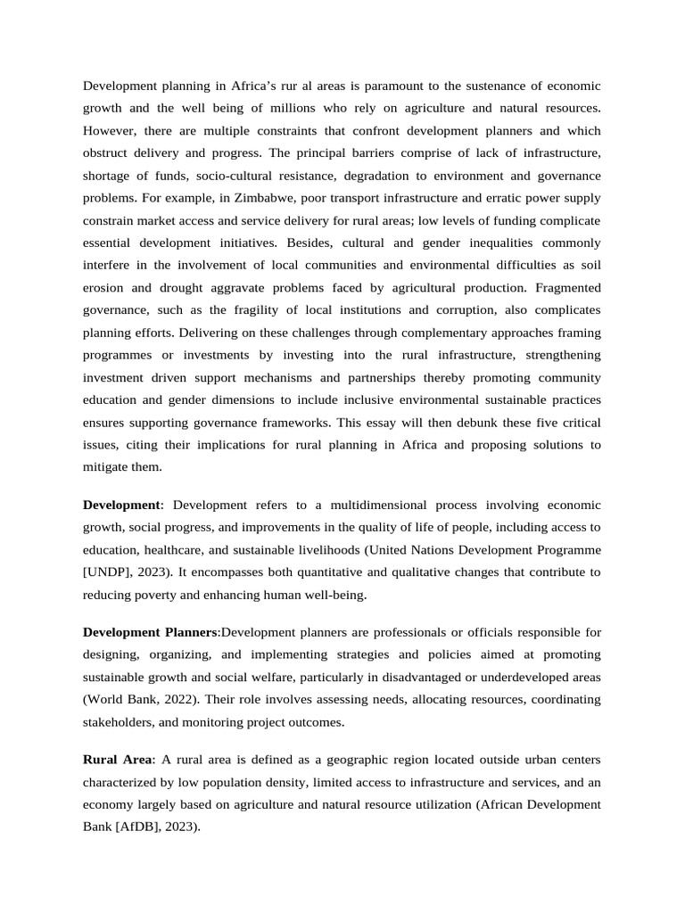 BSSD 107 Ass 1 | PDF | Infrastructure | Sustainability