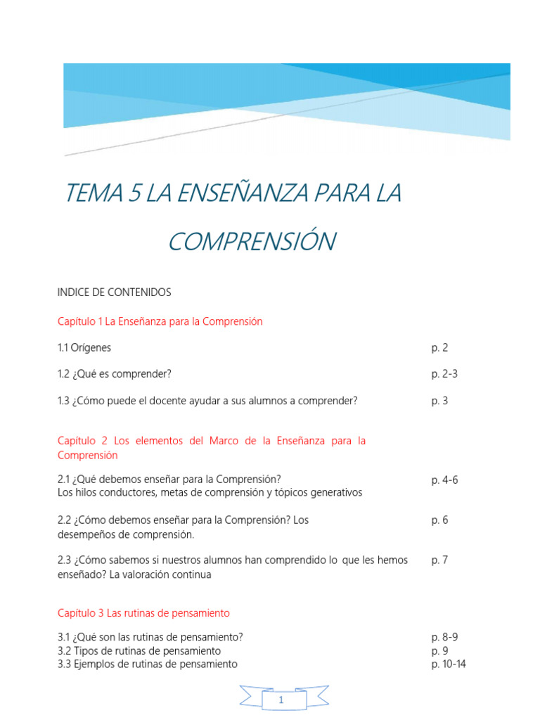 Apuntes Del Tema 5 | PDF | Pensamiento | Evaluación