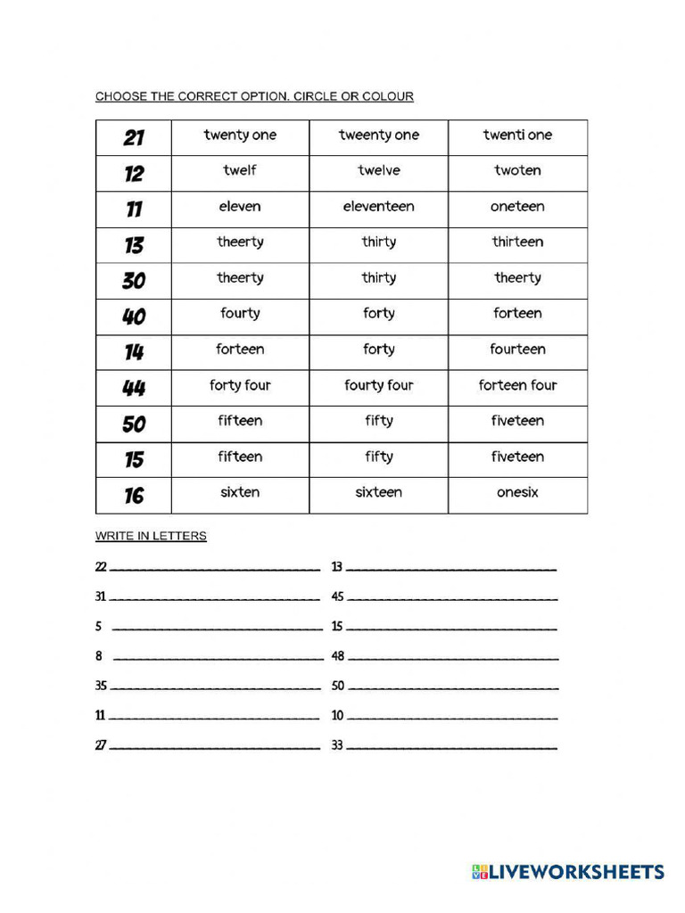 Worksheet 1 | PDF