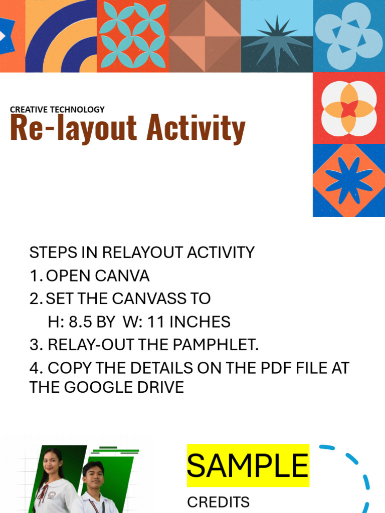 Pamphlet Activity Ssc | PDF | Page Layout | Typefaces