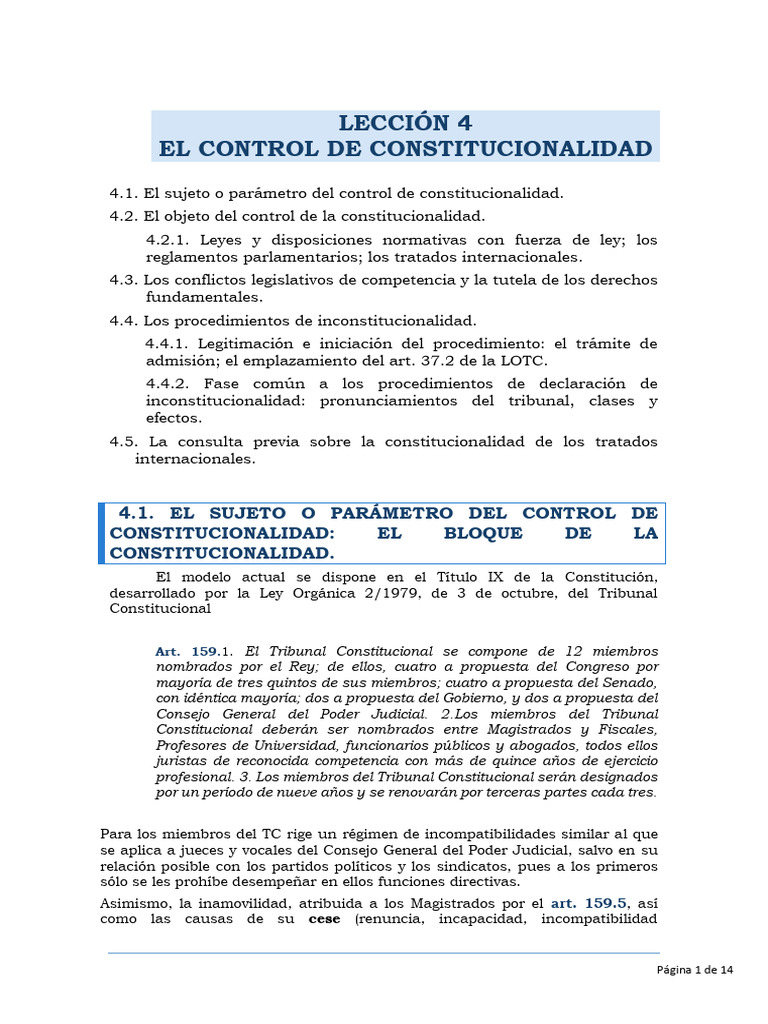 Leccion 4 Curso 2025 2026 | PDF | Caso de ley | Sentencia (ley)