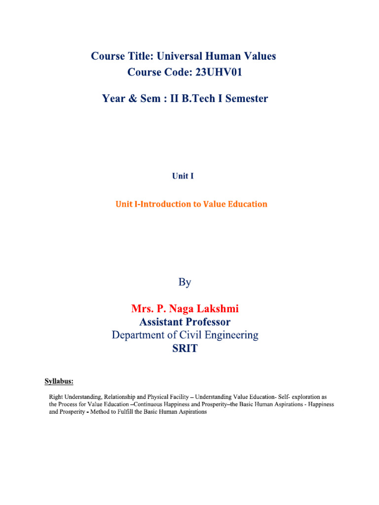 uhv unit1 | PDF