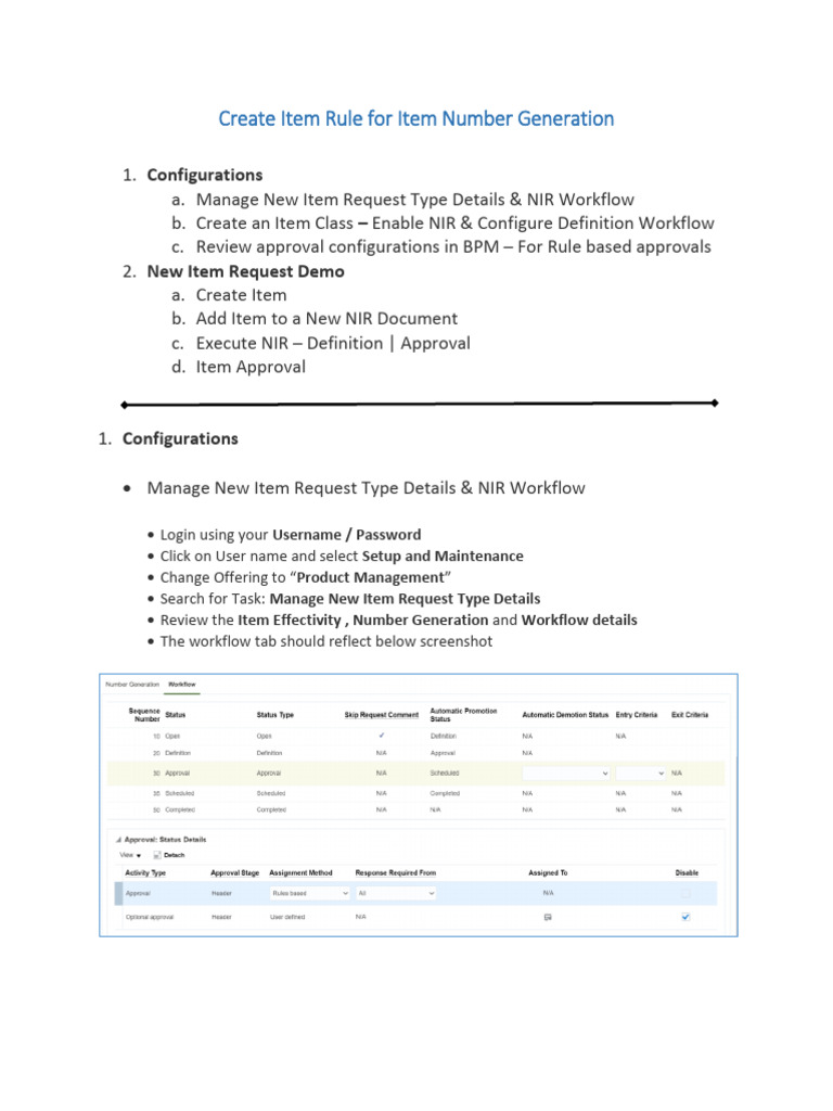 Demo - New Item Request NIR | PDF | Computing | Software