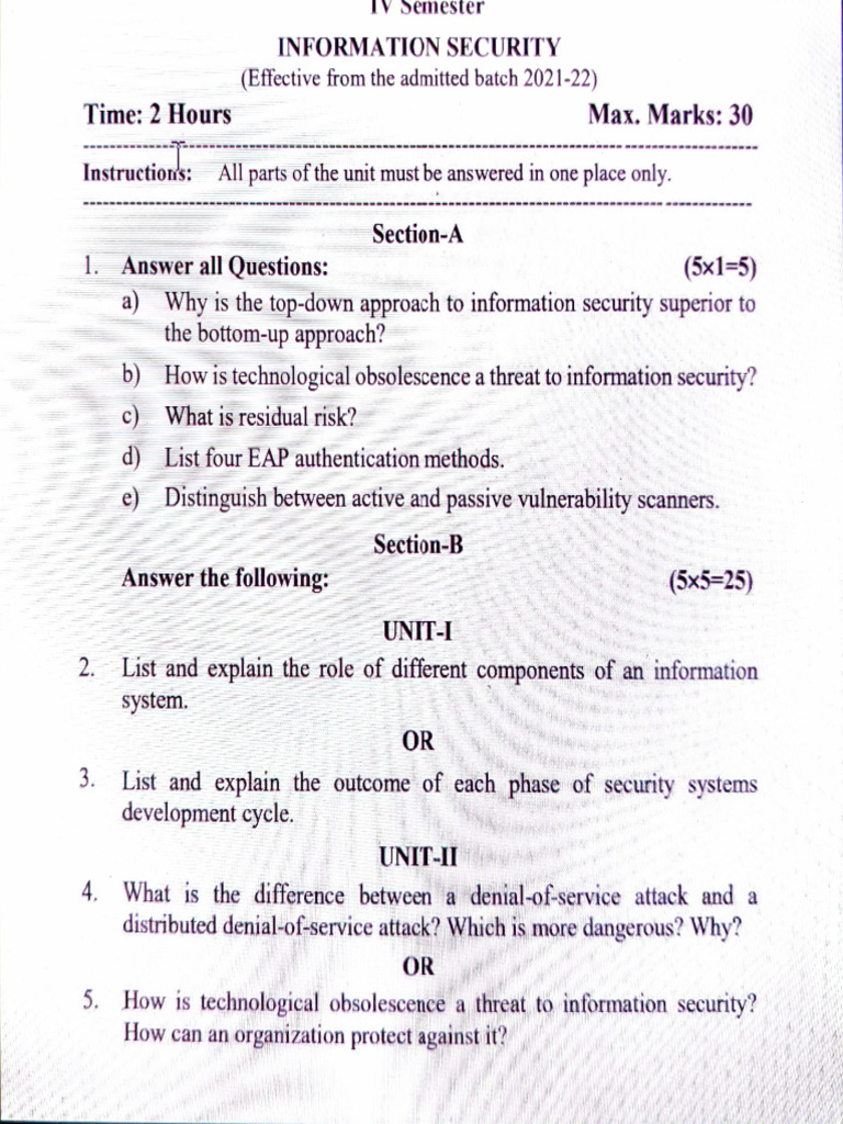 Information Security All Papers | PDF | Security | Computer Security