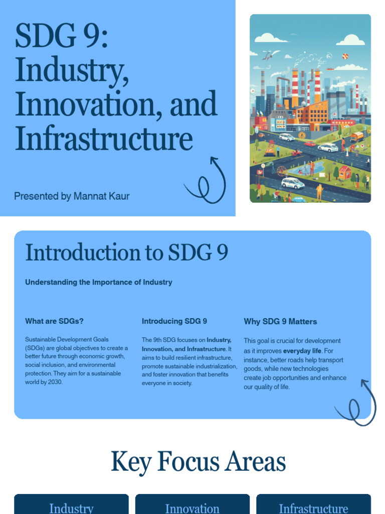 Presentation - SDG 9 Industry, Innovation, And Infrastructure.pdf | PDF ...