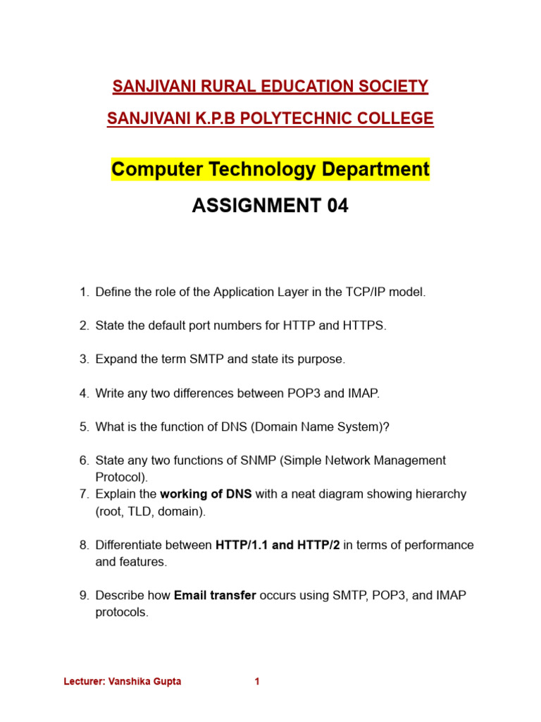 Assignment 4 | PDF