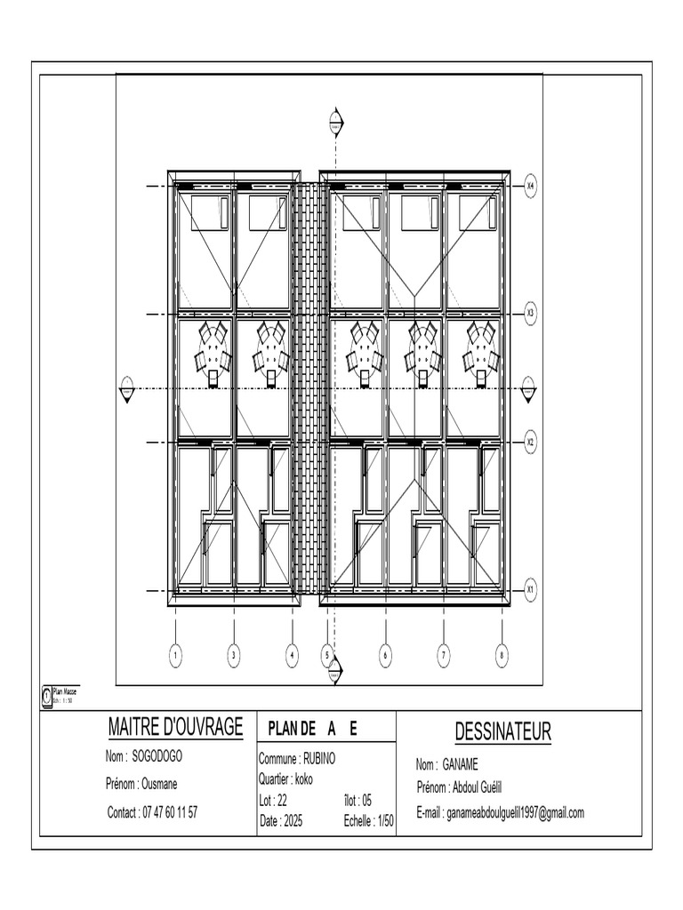 Plan D'ensemble - 1 | PDF