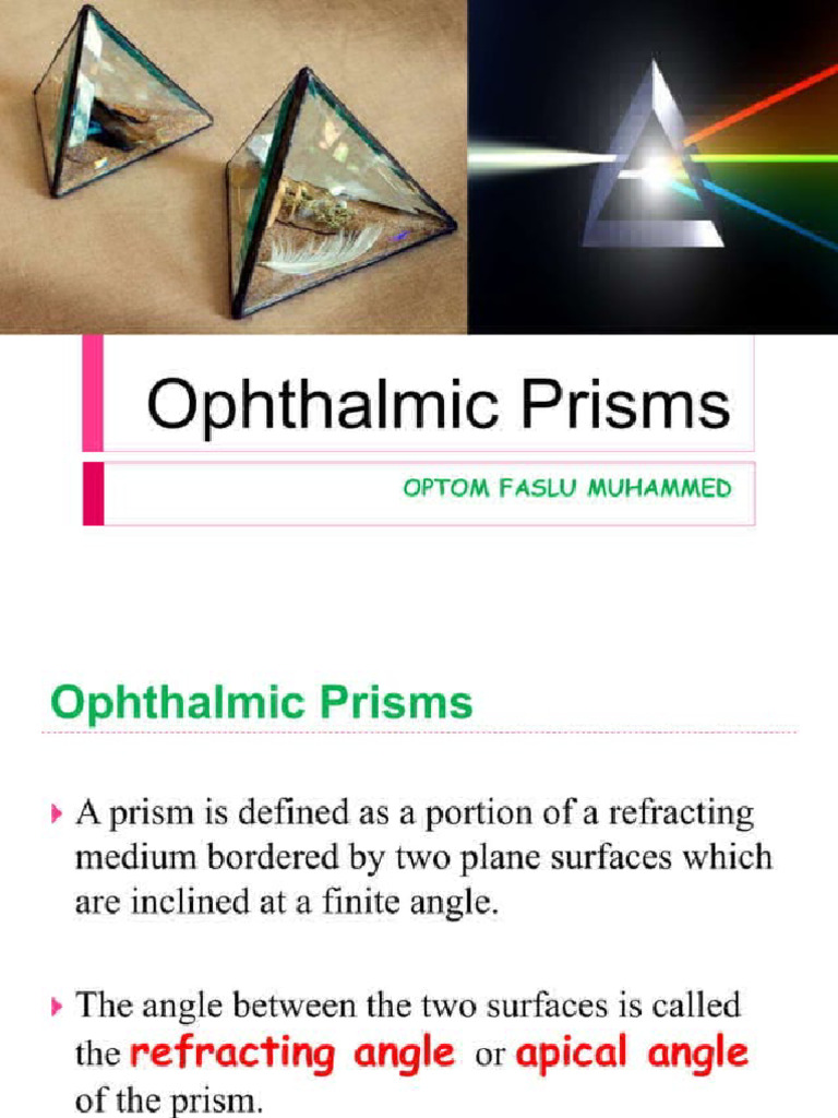 Prism & There Uses | PDF