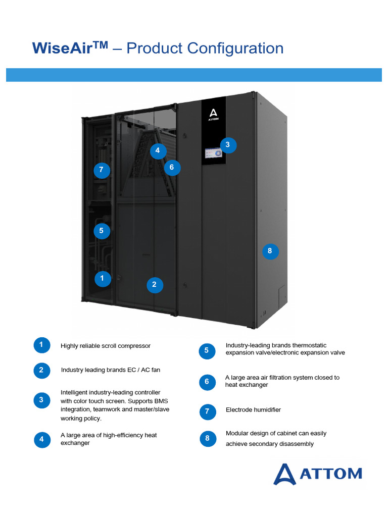 Attom Cooling Brochure en 2022 Room Cooling | PDF | Air Conditioning ...