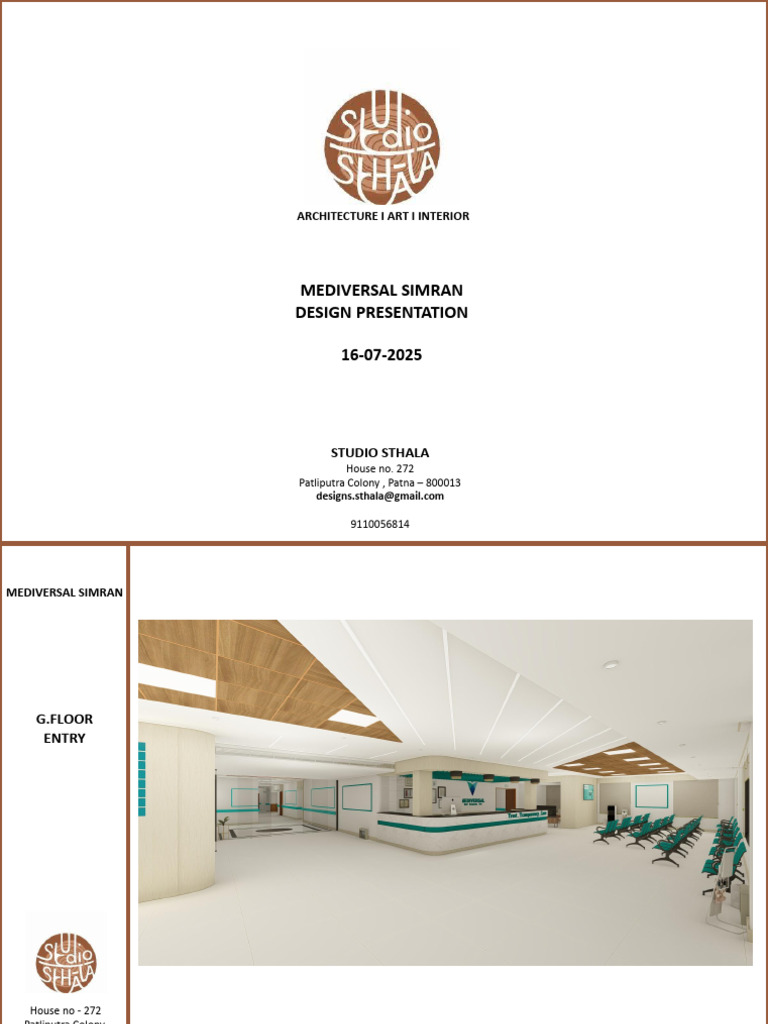 Mediversal Simran - Reception Waiting Area | PDF