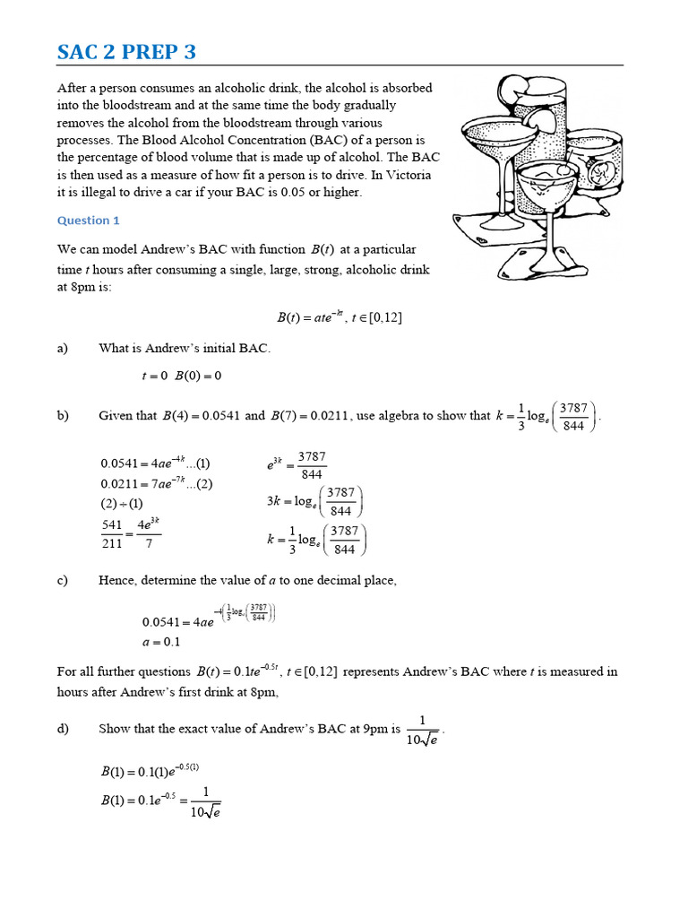 SAC 2 Prep 3 - New Solutions-1 | PDF | Mathematics