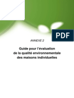 HQE Maison Individuelle - Guide de L'évaluation B P TP