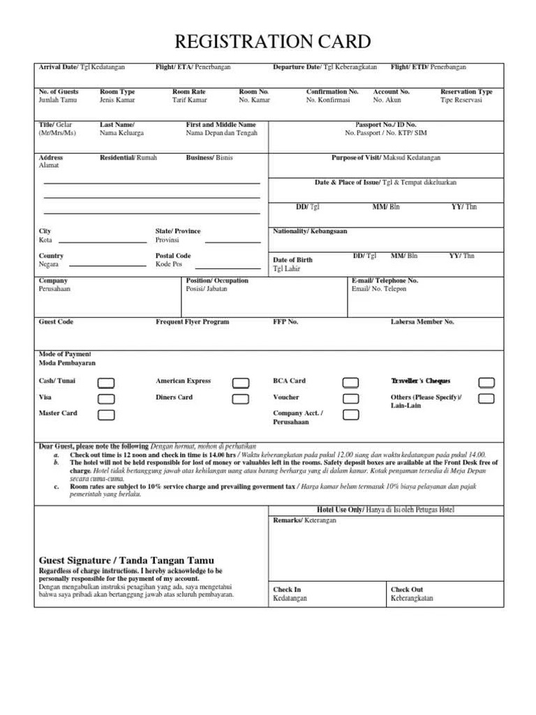 Form Registration | PDF