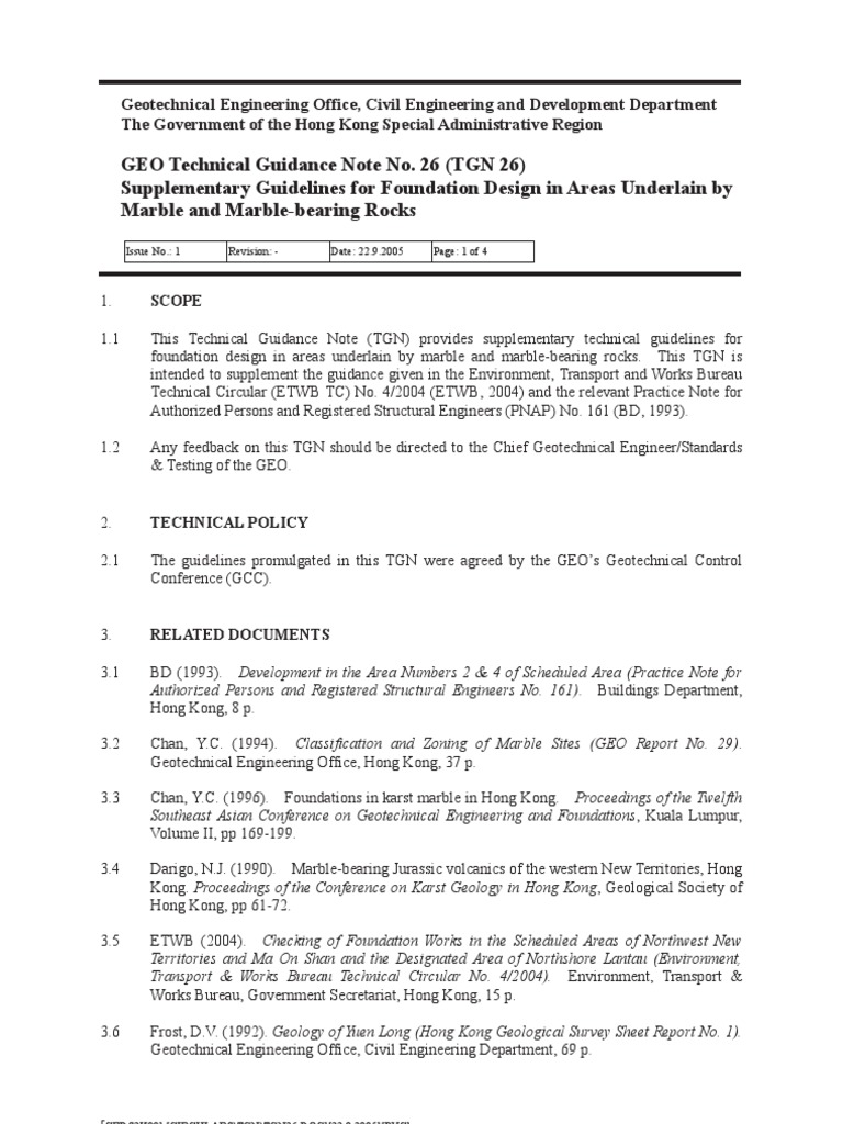 GEO Technical Guide | PDF | Deep Foundation | Foundation (Engineering)