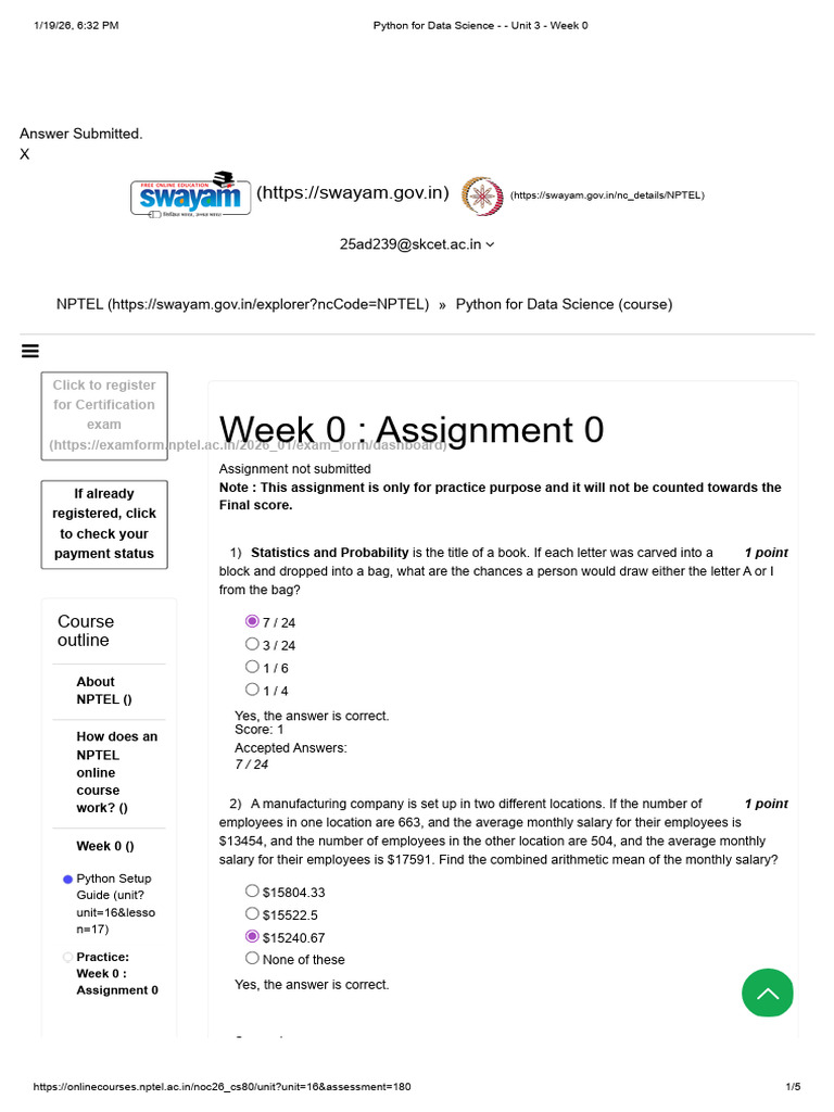 Python for Data Science | PDF | Sampling (Statistics) | Statistical Theory