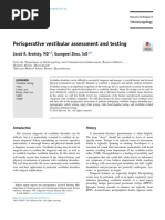 VOMS Concussion Screening Guide | PDF | Vestibular System | Vision