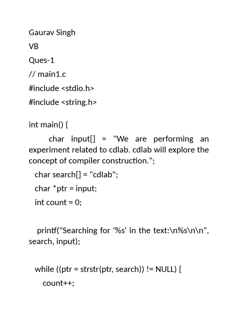 CD LAB 1 | PDF