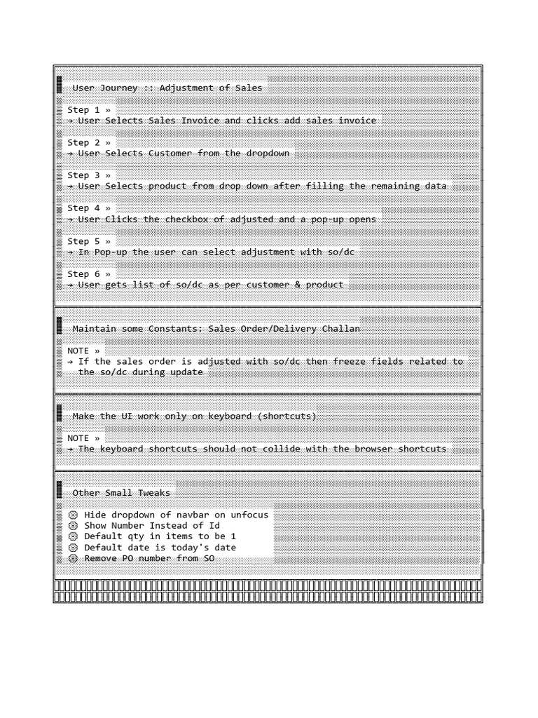 Adjustment of Sales Invoice | PDF
