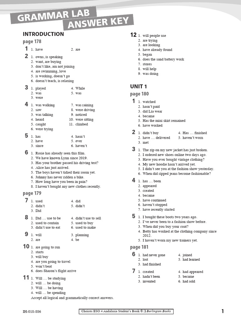 Choices4 ANK SBAnd-GrammarLab | PDF