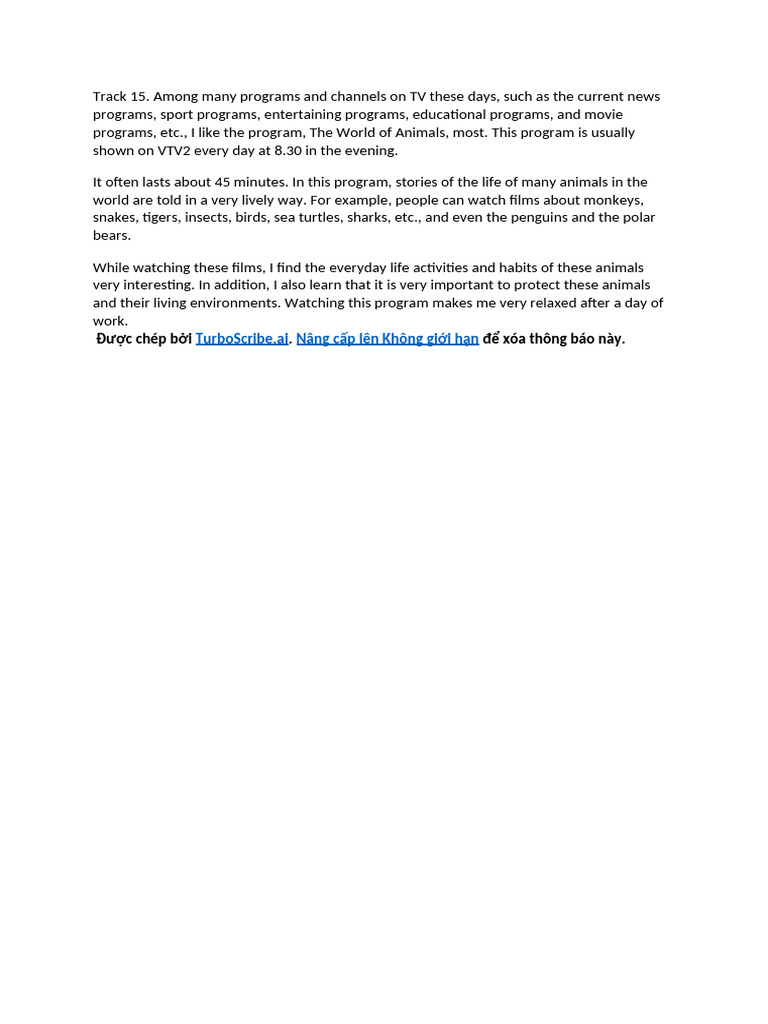 Tieng Anh 7 Global Unit 8 | PDF