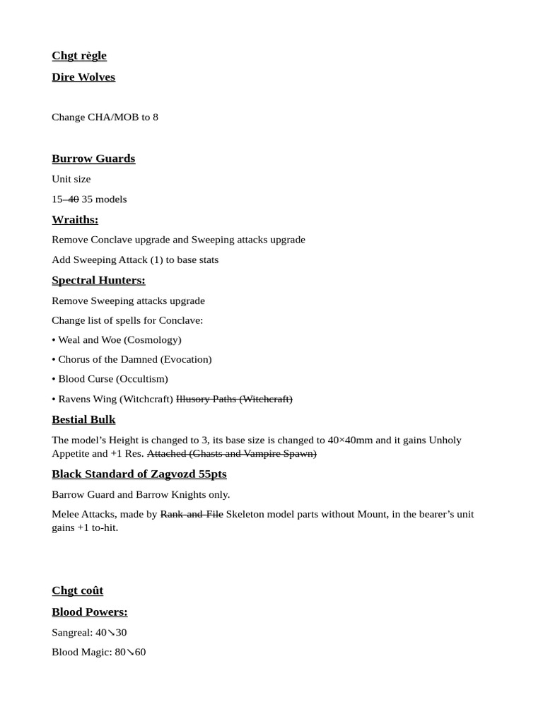 CHGT Vampires | PDF