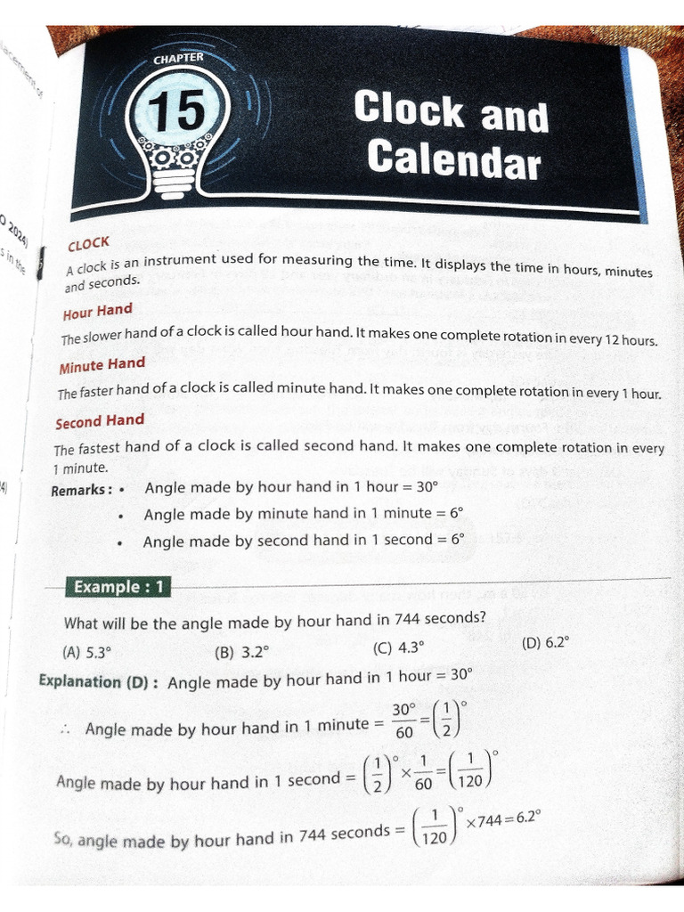 Ch-15 Clock & Calender | PDF