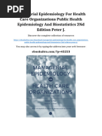 洋書 Managerial Epidemiology Cases & Concepts Amazon.com: Managerial Epidemiology: Cases and Concepts, 4th