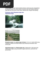 EkoPelancongan Vs Agropelancongan