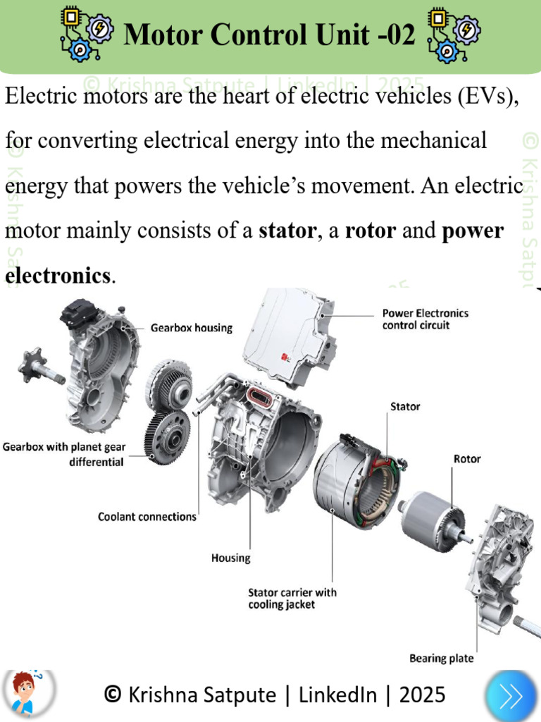 Electric Motor & Motor Control Unit - 02 | PDF | Electric Motor ...