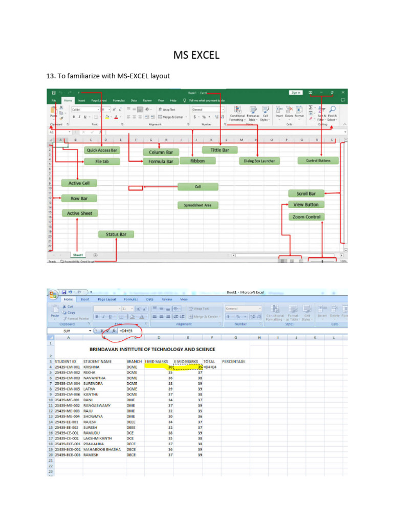 CF - Lab - MS Excel | PDF