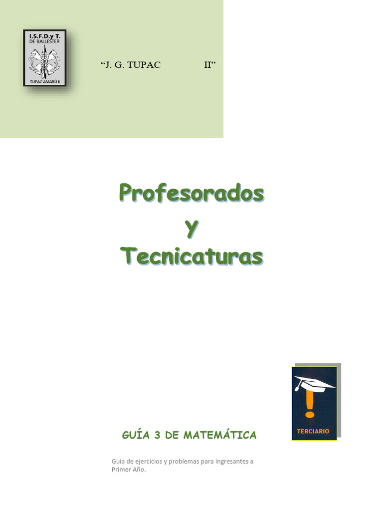 2021 - GUIA 3 - Expresiones Algebraicas - Operaciones | PDF | Álgebra ...