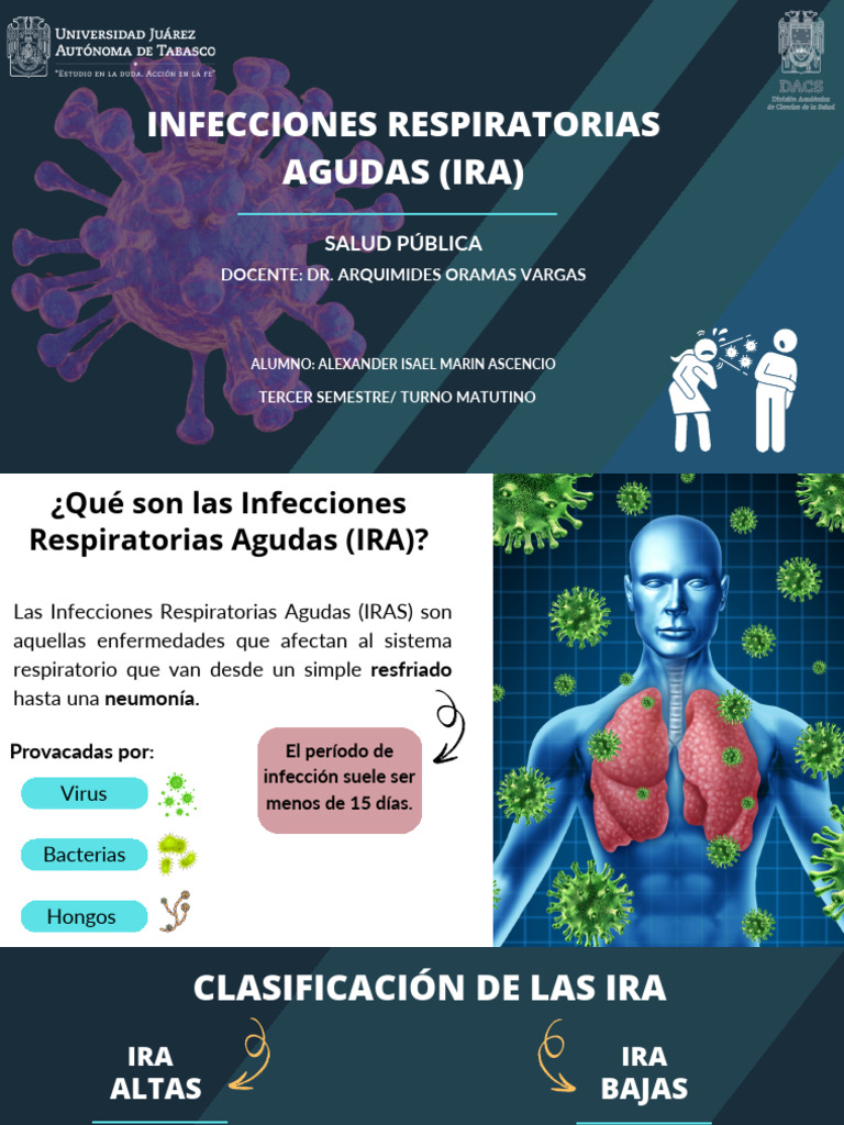 Infecciones Respiratorias Agudas | PDF | Influenza | Neumonía