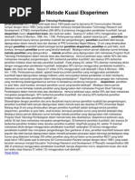 CONTOH DESAIN PENELITIAN KUASI EKSPERIMEN.docx
