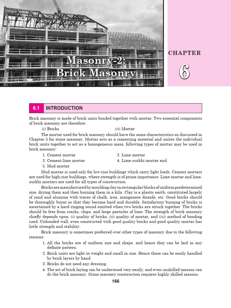 CPT Brick Masonry | PDF | Materials | Building Engineering