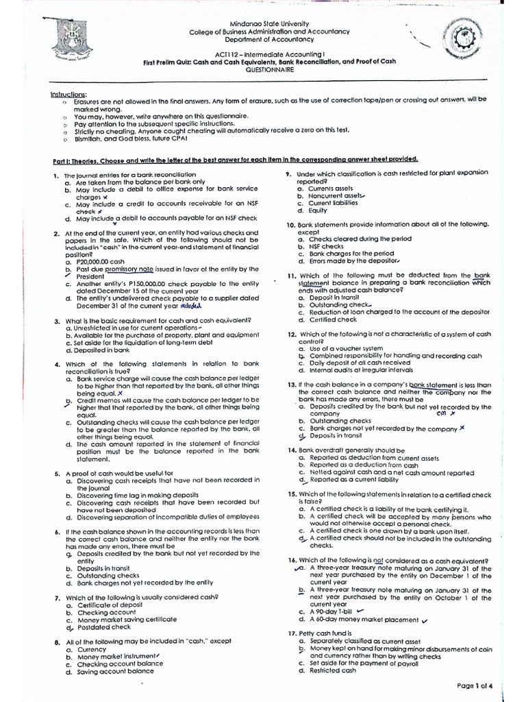 Act112 - Ia1 | PDF