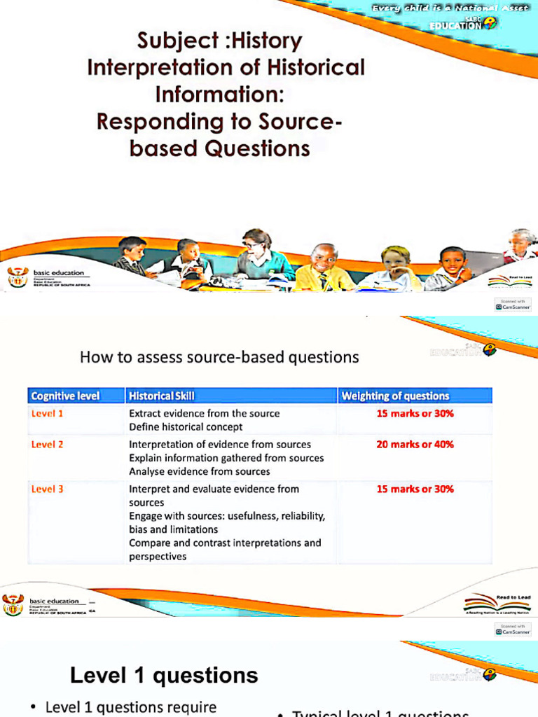 Interpretation of Sources | PDF