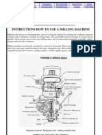 How to Use a Milling Machine