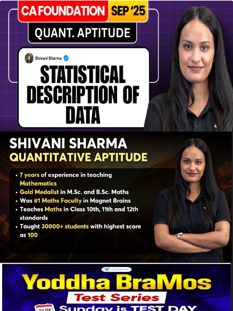 CH 13 Statistical Description of Data | PDF | Statistics | Histogram