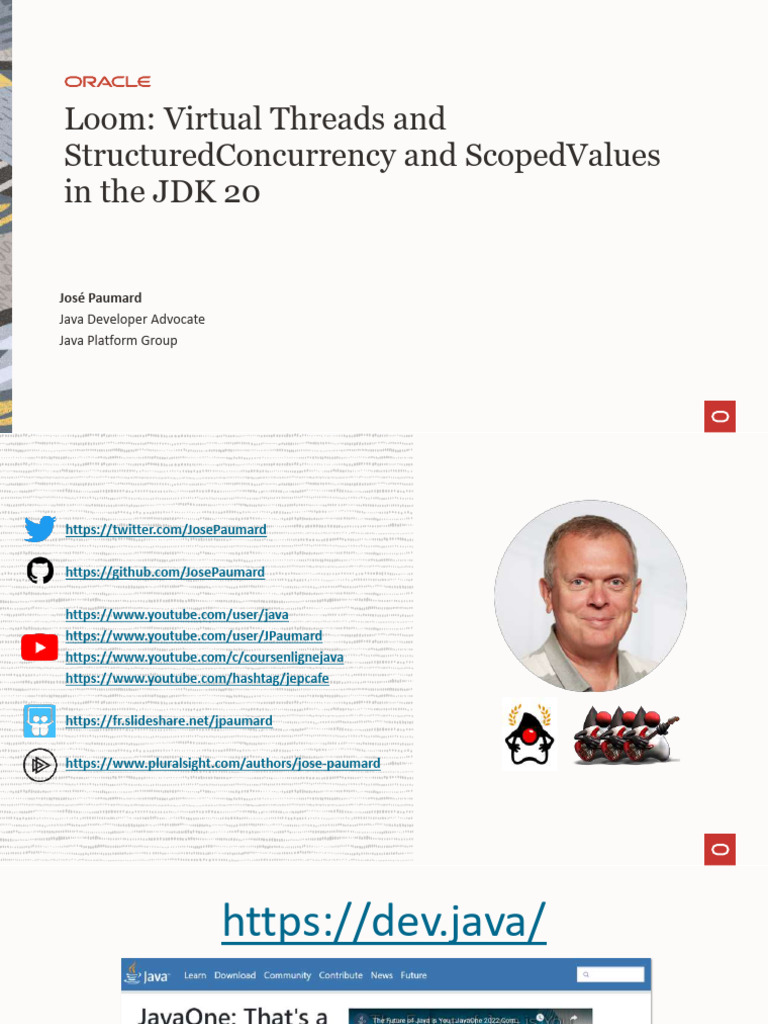 Loom Virtual Threads and Structured Concurrency in The JDK 19 | PDF ...