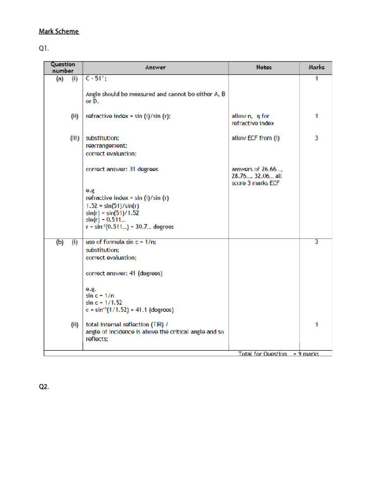 G11 RA2 Long Answer Review Q Answer | PDF