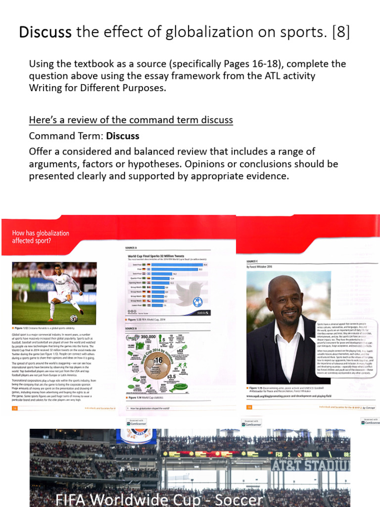 How Has Globalization Affected Sports | PDF | Electronic Cigarette ...
