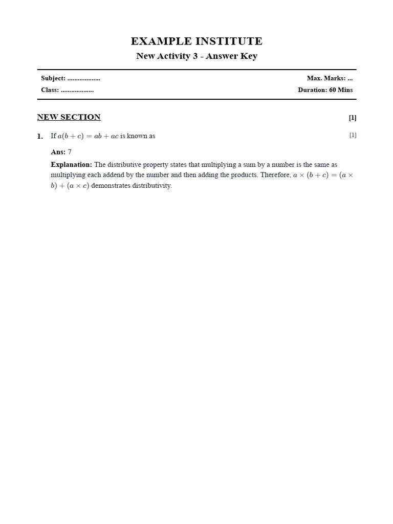 New Activity 3 - Answer | PDF