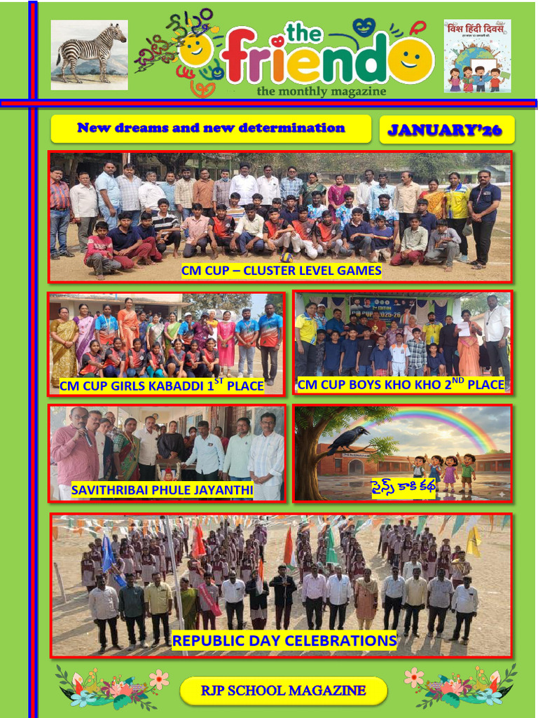 January 2026 The Friend Magazine RJP | PDF | Disability | Zebra