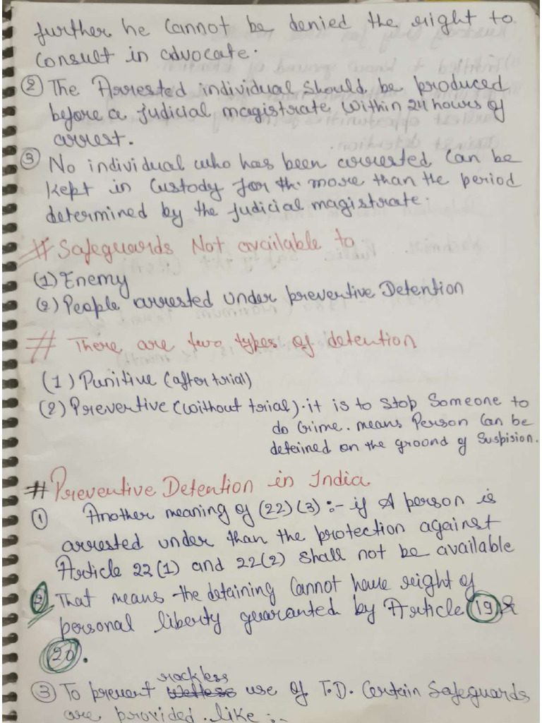 Upsc Notes 1 | PDF