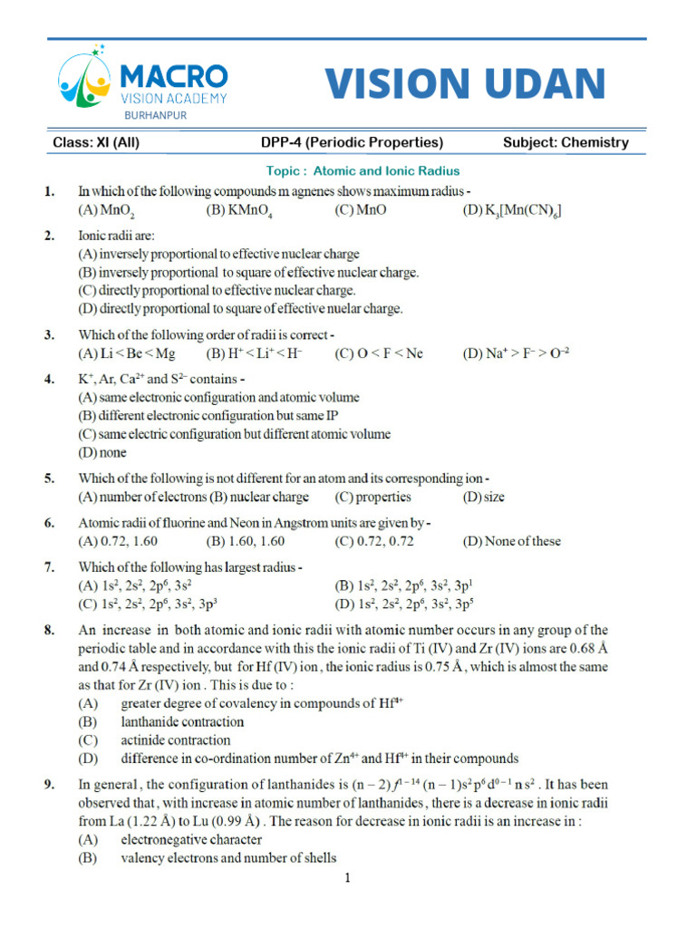 DPP 4 | PDF