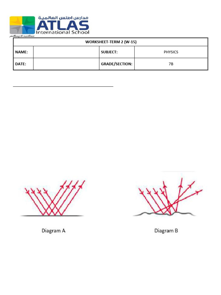 Grade 7 Physics Worksheet | PDF