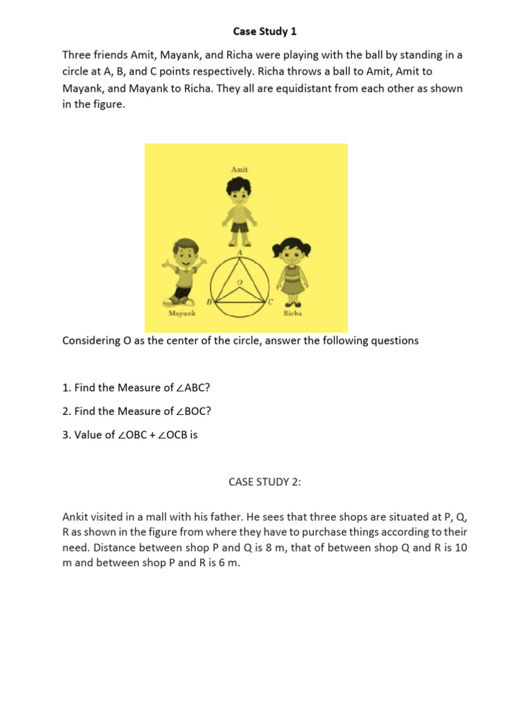 Casestudy - Circles | PDF