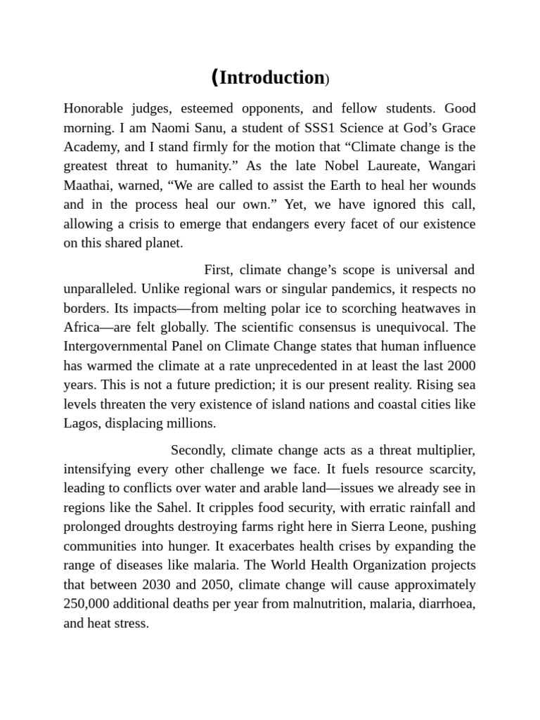 Document (50) | PDF | Climate Change | Human Impact On The Environment