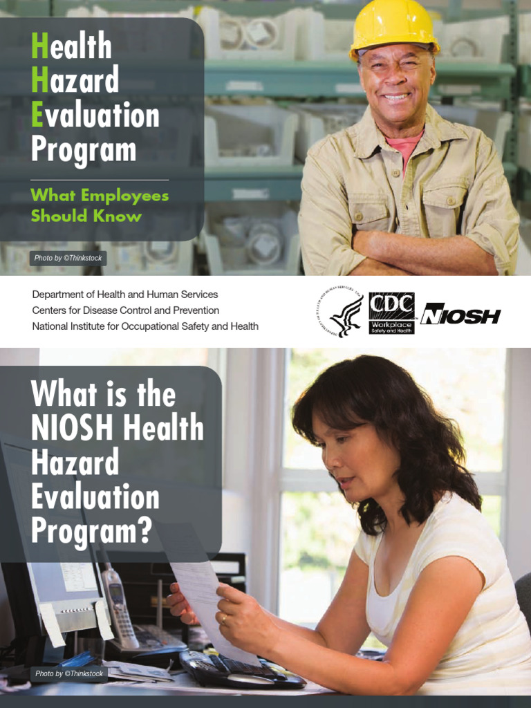 Health Hazard Evaluation Program - NIOSH | PDF | Occupational Safety ...